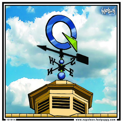 PQ weather vane